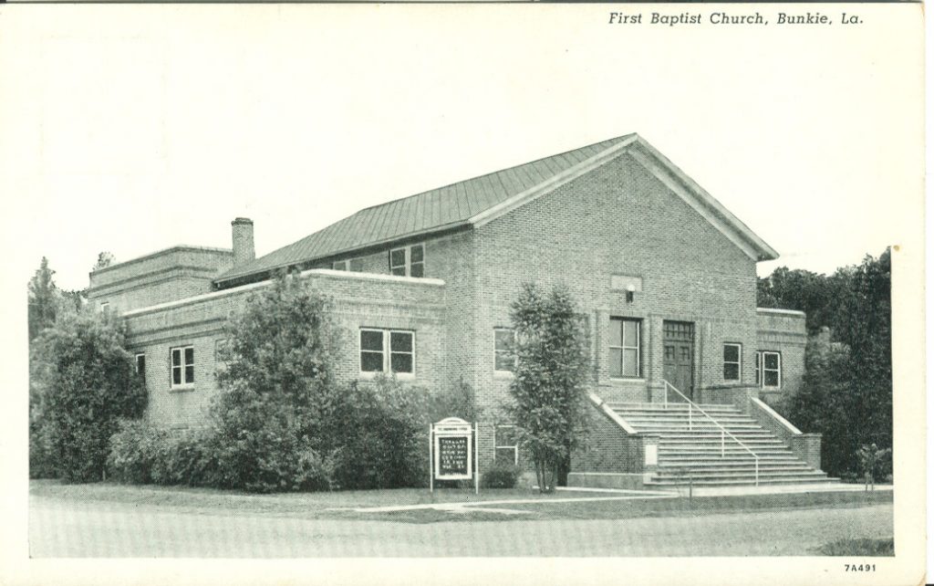 Bunkie First Baptist Church Florida Baptist Historical Society