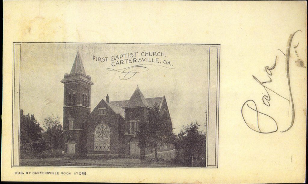 Cartersville First Baptist Church Florida Baptist Historical Society