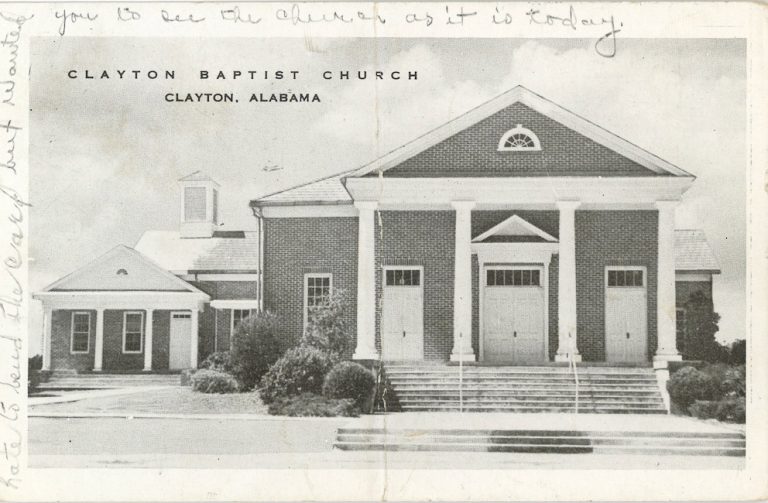 Clayton Baptist Church Florida Baptist Historical Society