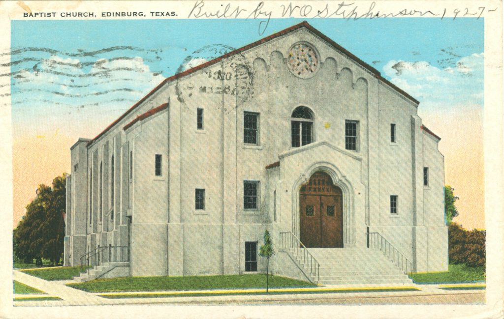 Edinburg First Baptist Church Florida Baptist Historical Society