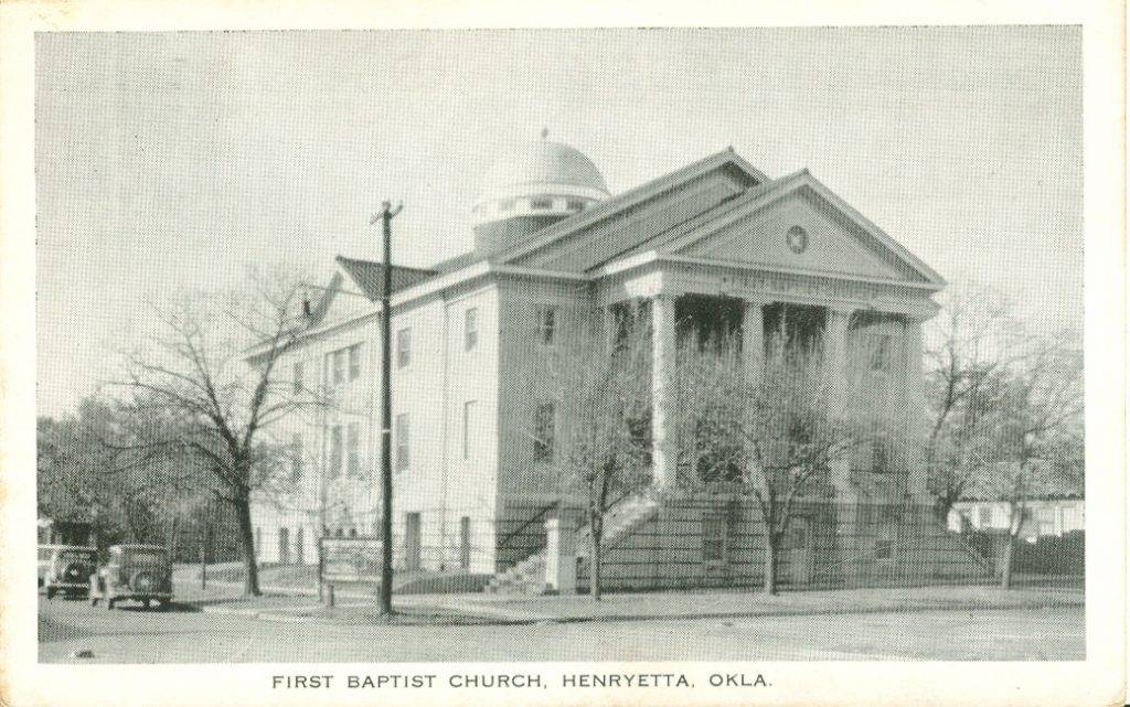 Henryetta First Baptist Church Florida Baptist Historical Society
