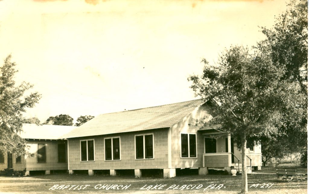 Lake Placid Baptist Church Florida Baptist Historical Society