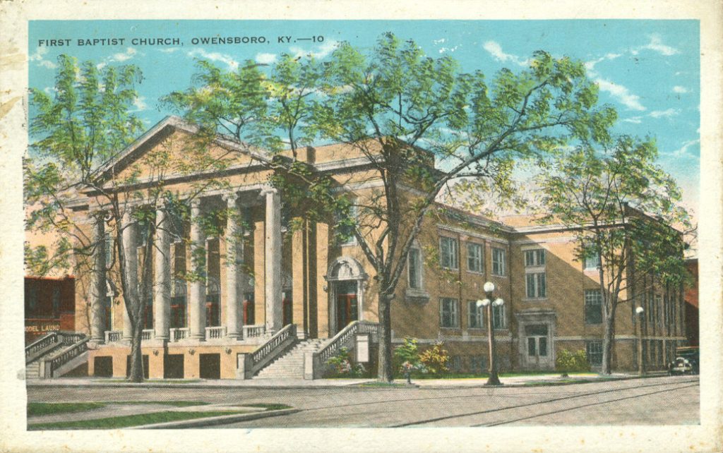 Owensboro First Baptist Church Florida Baptist Historical Society