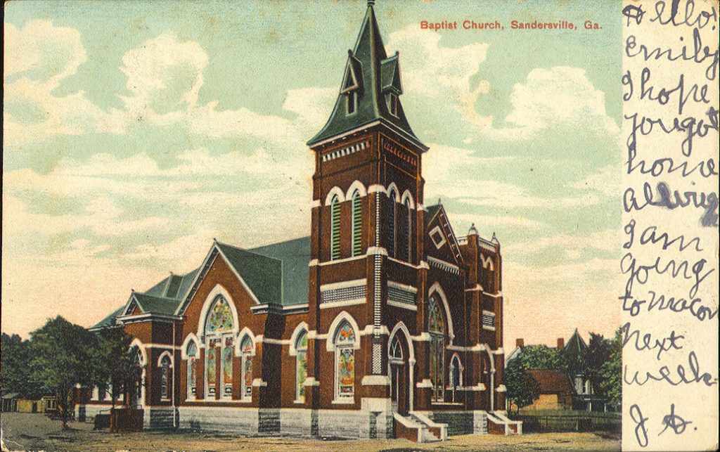 Sandersville First Baptist Church Florida Baptist Historical Society