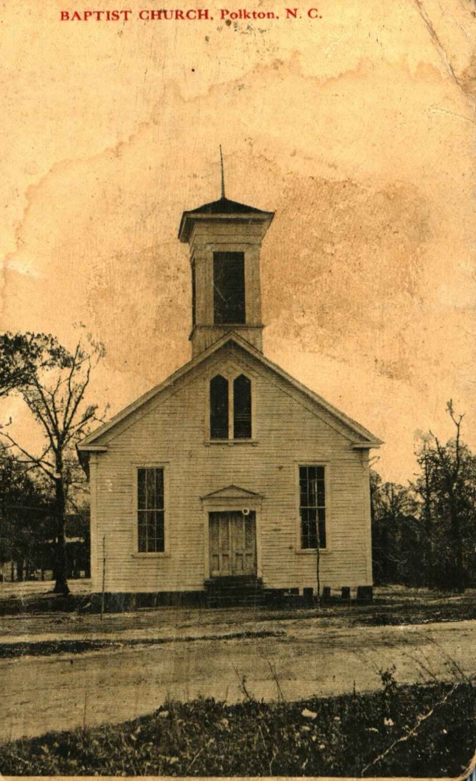 Polkton Baptist Church | Florida Baptist Historical Society