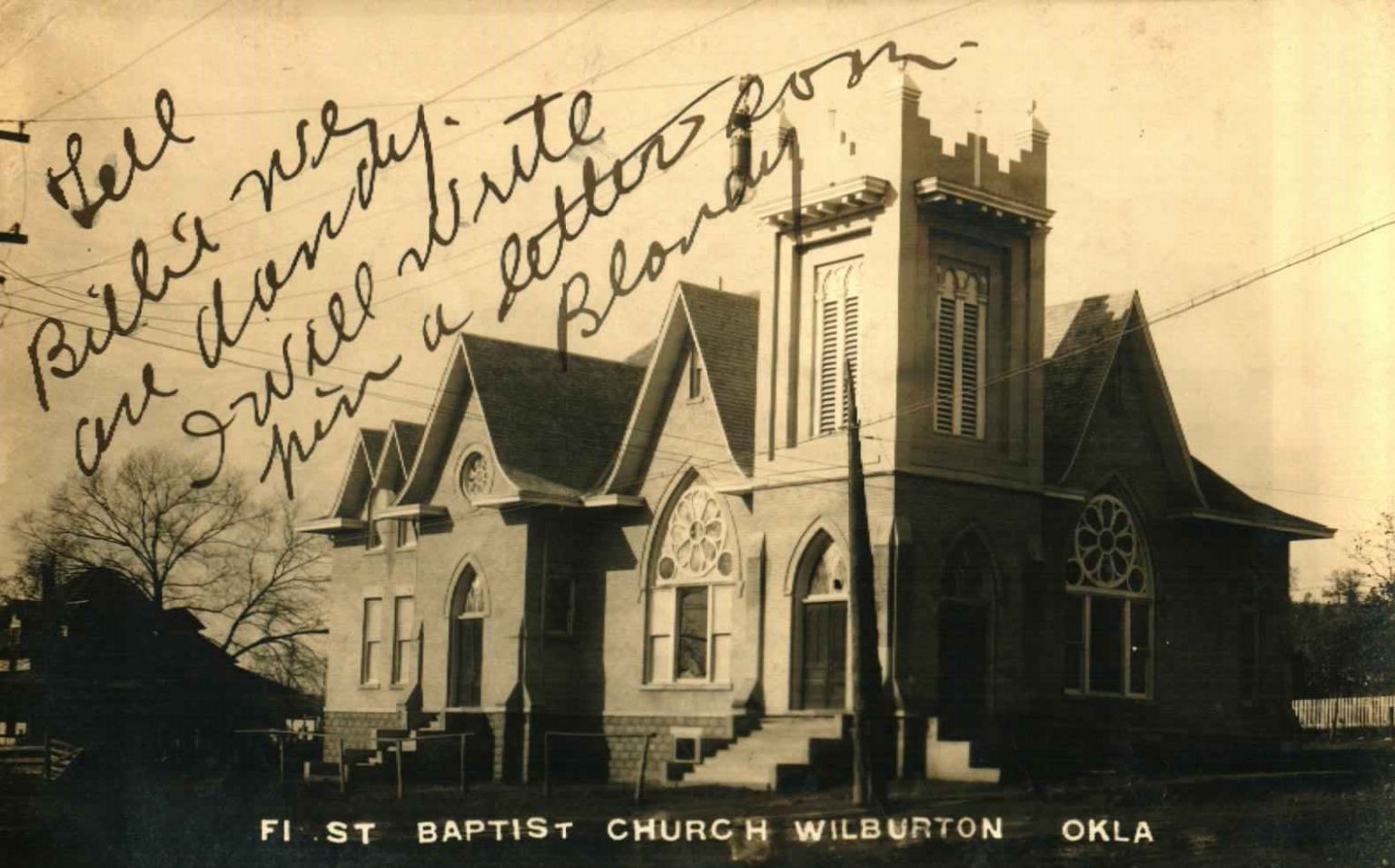 Wilburton, First Baptist Church Florida Baptist Historical Society